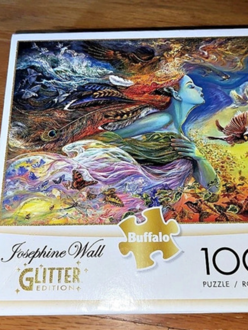 Josephine Wall Glitter Edition Spirit Of Flight 1000 Piece Puzzle New